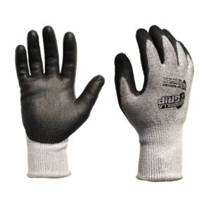 GLOVE,HIGH DEXTERITY, GORILLA GRIP,ANSI,A5,LRG